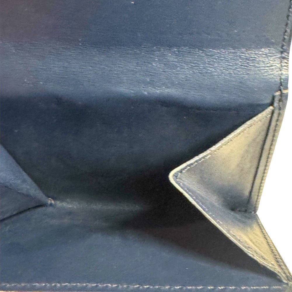 Auth Louis Vuitton Ltd Edition Navy Blue Matte Monogram Elise Compact Wallet Ex+ - Picture 14 of 14